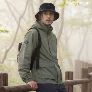 [웨스트우드] 남성 포켓 2L 방풍 바람막이 자켓 (2컬러) WQ1MCJW207