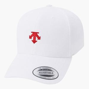 데상트골프모자 VQA DR12MFCP29-RRDG 남성 조직감 자수캡 / Racing Red
