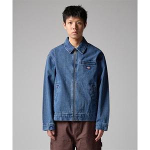 디키즈 DICKIES 웨이브 로고 데님 재킷 Medium Blue DK0A87R40MB 382036