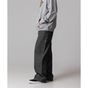 디키즈 DICKIES 워시드 더블니 컬러 데님 팬츠 Charcoal DIKU251LRPN001CC 382046