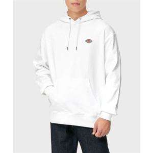 디키즈 DICKIES 프렌치 테리 릴렉스드 스몰 자수 로고 후드 티셔츠 White DK010945C4D 382063