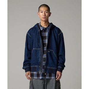 디키즈 DICKIES 릴렉스드 데님 후드 집업 Dark Indigo DK0A87OA0DD 382074