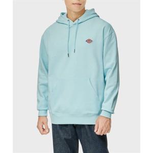 디키즈 DICKIES 프렌치 테리 릴렉스드 스몰 자수 로고 후드 티셔츠 Iced Aqua DK010945D69 382078