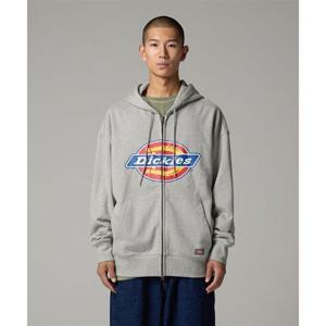 디키즈 DICKIES 빅 트리 로고 후드 집업 Melange Gray DIKU252LRZH002GR 382762