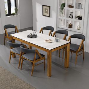 로드퍼니처/니체 6인용 이태리 세라믹 식탁세트(의자6)