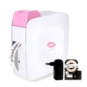 로드메일코리아 블루투스 라벨프린터 LMK-2000PK 핑크