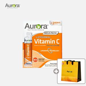 오로라 고함량 리포좀 비타민C 3,000mg (액상, 1달분)+쇼핑백1입