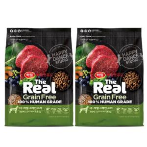 [하림펫푸드] 더리얼GF 크런치 소고기시니어 3.2kg