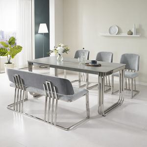 로드퍼니처/하프 6인용 세라믹 식탁세트/1800