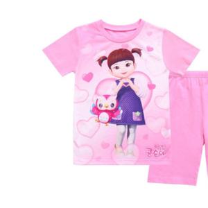 [레노마 이너웨어]콩순이 여아 루솔 5부 상하세트 PK 0C1EW61147