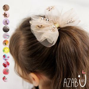[아자브키즈] 샤 패턴 헤어 핀 여아 아동 헤어 악세사리