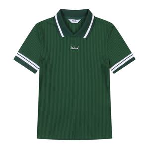 [볼빅어패럴] 여성 골프 골지 반팔 폴로 티셔츠 VLTSN409_DE