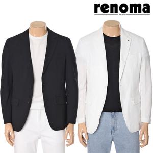 [레노마캐주얼]S/S 화이트 앤 블랙컬러 쿨맥스상품 캐주얼자켓 RQJMBJ58A CJ58A EK3653