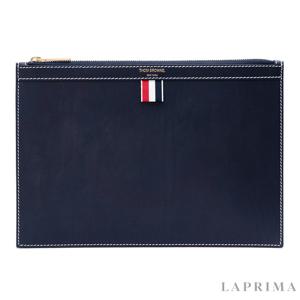 라프리마 톰브라운 RWB 탭 로고 레더 클러치 MAC019LL0044-415