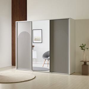아르코 2400 템바 거울 슬라이드옷장 C-1타입 - 3컬러