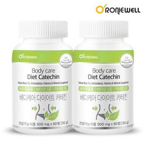 로니웰 바디케어 다이어트 카테킨 60정 x 2개 (총 2개월분)