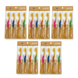 메디케어 G 금칫솔 4개입 5개 이중미세모 금모칫솔 금나노 항균 슬림모