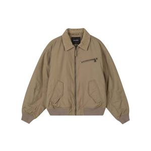 [버커루]남성 코듀로이 카라 배색 패딩 블루종 B243JP310P