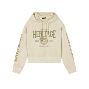[버커루]여성 루즈핏 HERITAGE 아트웍 후드티셔츠 B243TS530P