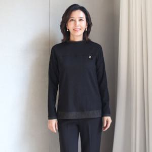 [쉬즈마담]T57188 퀸 품격핏 이중망사 폴라 롱티 60대 엄마옷