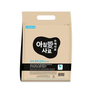 아침애 수제사료 오리 연어 감자 3kg