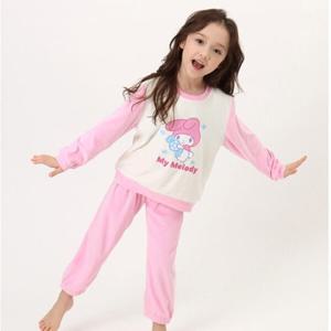 [레노마 이너웨어]마이멜로디 아동 밍크 스판 9부 상하복세트 PK