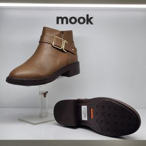 [무크]여성 스퀘어장식 숏 앵클 경량몰드 부츠 322606 SF HDGD3S