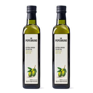 PEPEBRUNO EVOO 올리브유 500ml x 2병