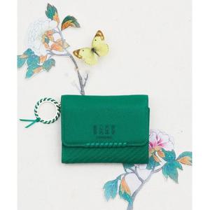 [닥스] 그린 패턴배색 소가죽 반지갑 DCWA4F161E2