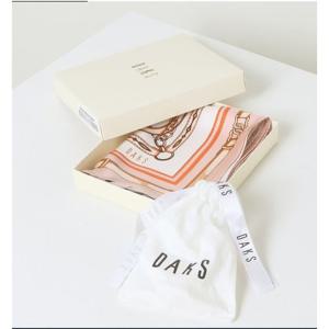 [닥스] 핑크 DD체인 스카프&링 세트 DCSC4F702P2