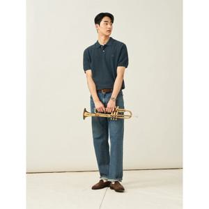 [빈폴멘] 젠틀 칼라넥 니트 그린 (BC5251C21M)