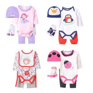 깜찍 캐릭터 바디슈트 4종세트 310119