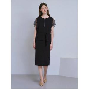 [아날도바시니](아날도바시니) 레이어드 나시 원피스(AW07OP03M)