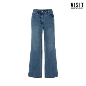 [비지트인뉴욕]도밍고 워싱 부츠컷 데님 팬츠 VB3DP30