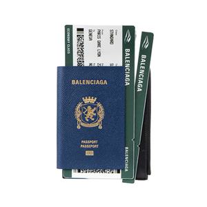 [로로모다] 발렌시아가 컴팩트 레더 남성 여권지갑 / 787733-2AA3R-4734