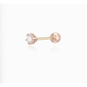 [로이드] 주문제작 다이아몬드, 2.7mm  2.7mm 피어싱 LPFN1008D