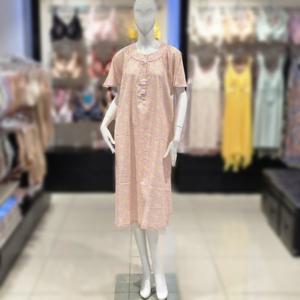 [비너스] 면도비 야자수 나염 원피스잠옷 (vgn4524)