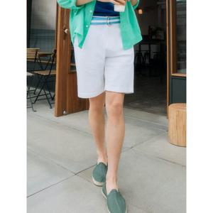 [빈폴멘] 치노 하프 팬츠  화이트 (BC5325C011)