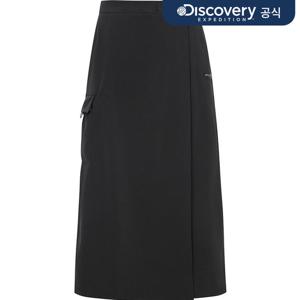 [디스커버리] 프레시벤트 여성 카고포켓 랩 스커트 (BLACK) DWSK96053-BKS