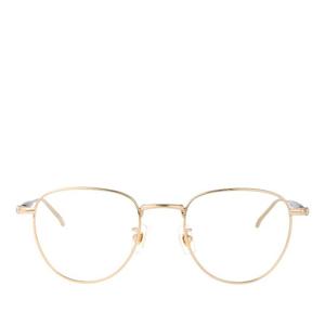 몽블랑 라운드 메탈 프레임 안경테 MB0410O 002 50