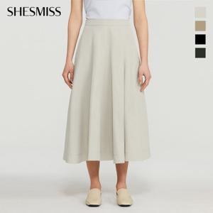 [쉬즈미스] 코튼 플레어 스커트_SWWSKP11020