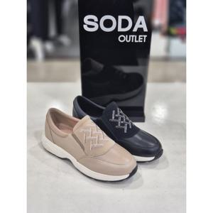 [소다]여성 경량 데일리 장식 슬립온 FLS518_DG