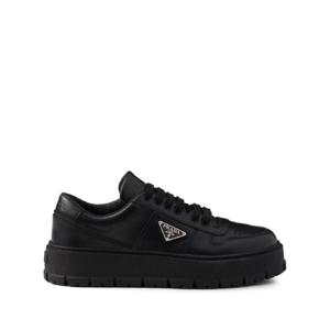 프라다 가죽 스니커즈 2EG452FG0003LEM