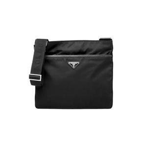 프라다 리나일론 앤 사피아노 레더 크로스바디백 블랙 2VH053-0642DMH-F0002