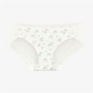 [예스]소녀 감성 플라워 나염 와플소재 햄라인 팬티YSWPB343