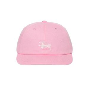 스투시 로우 프로 베이직 스트랩백 파우더 핑크 1311070