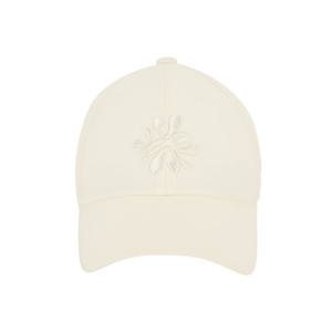 [볼빅어패럴] 여성 골프 볼륨 자수 리본 캡 VLAPP202_OW