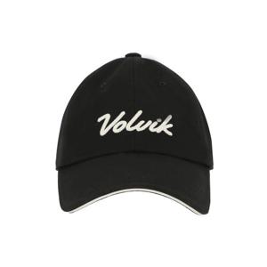 [볼빅어패럴] 여성 골프 볼륨 자수 캡 VLAPP201_BK