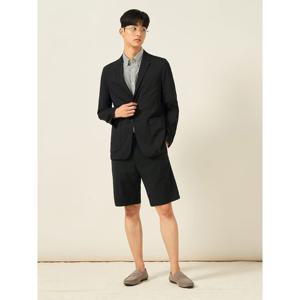 [빈폴멘] 경량 화섬 하프 팬츠  블랙 (BC5425C185)