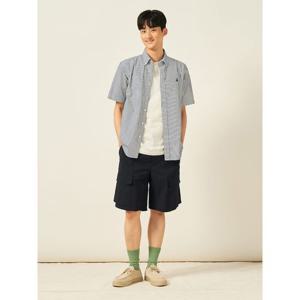 [빈폴멘] 화섬 버뮤다 카고 하프 팬츠  블랙 (BC5525C345)